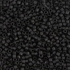 Miyuki delica beads 10/0 - Black matted DBM-310